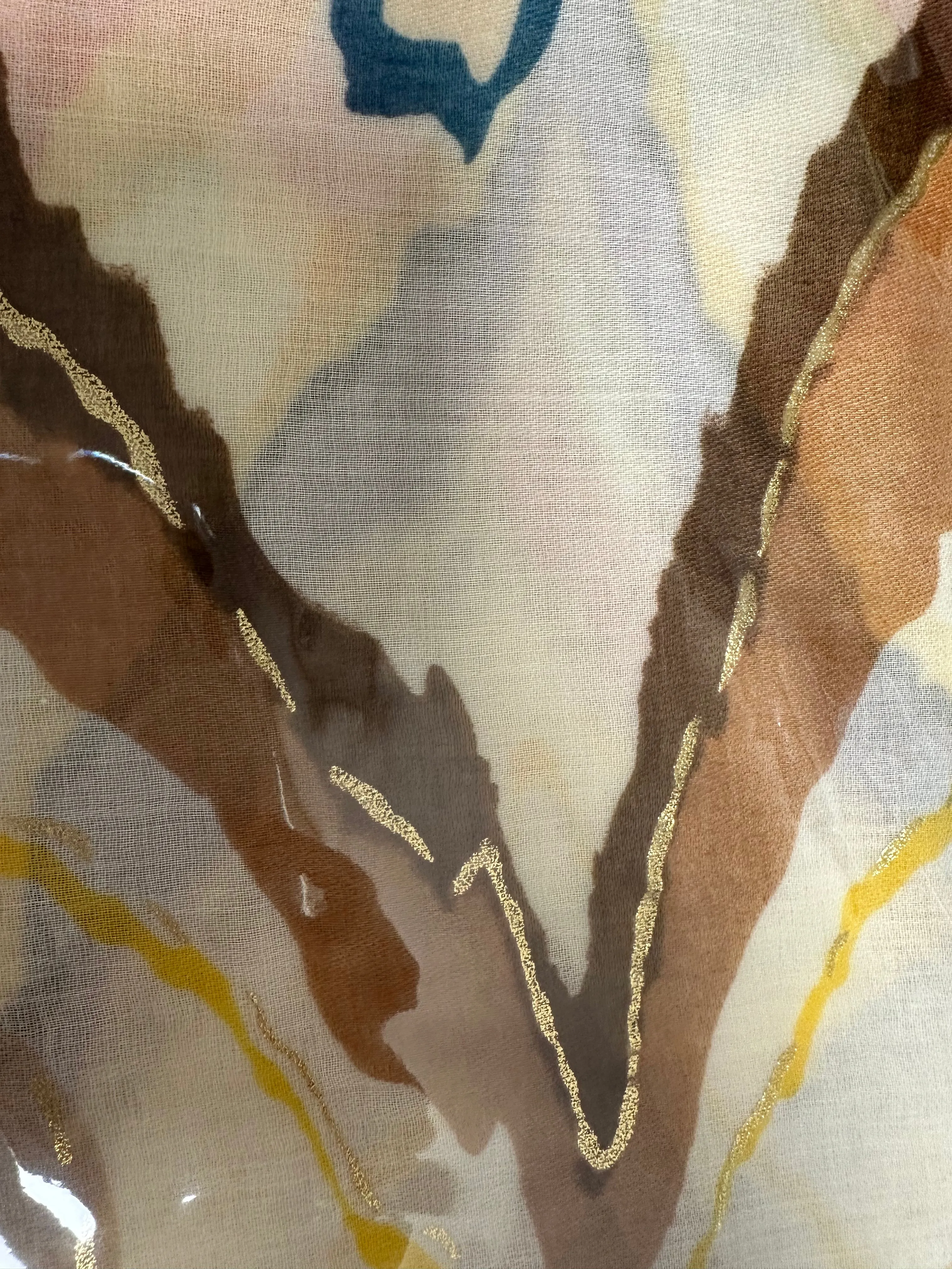 Abstract Chevron Scarf