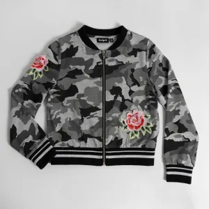 Camo Baseball Jacket