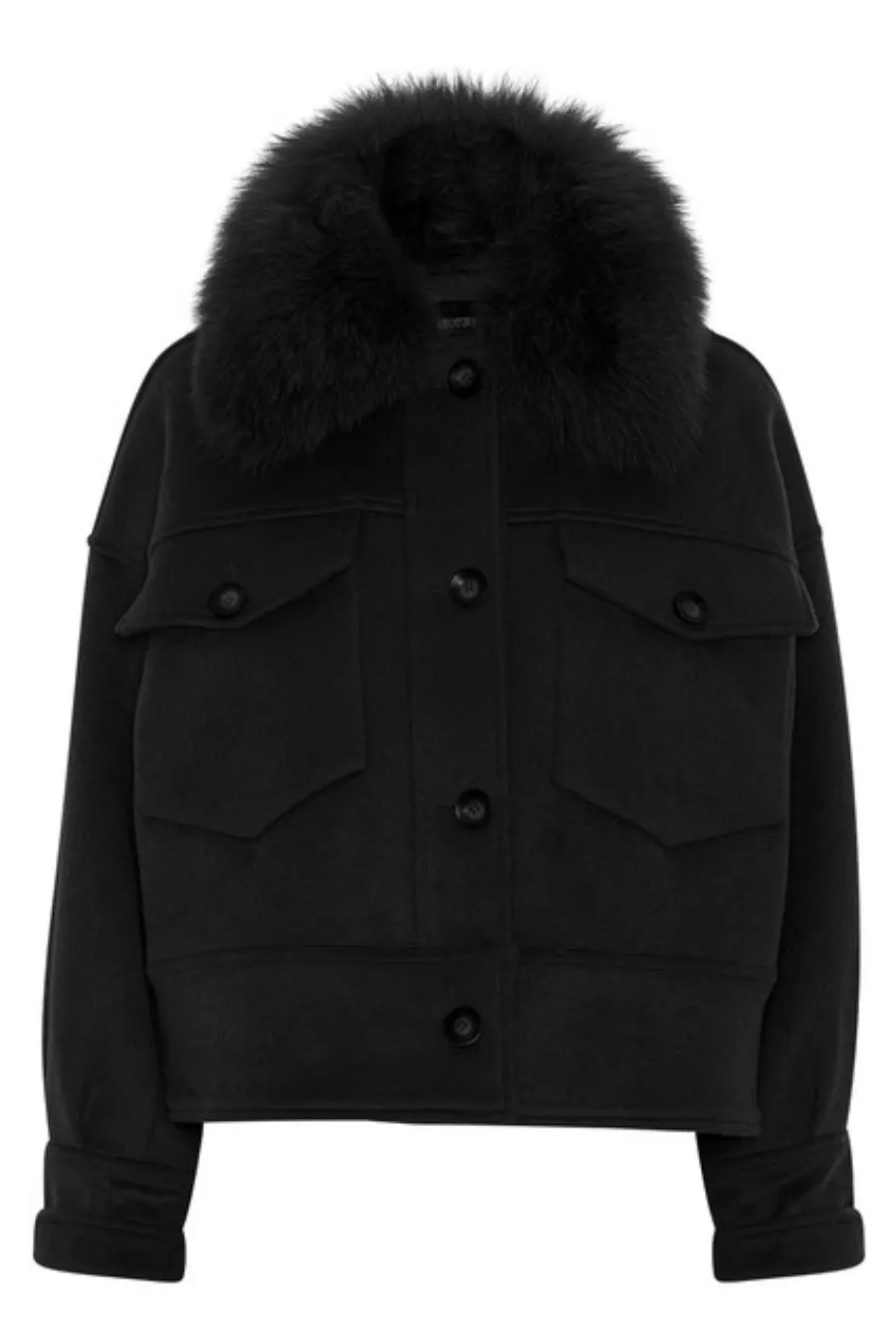 Charlie Jacket Wool Black