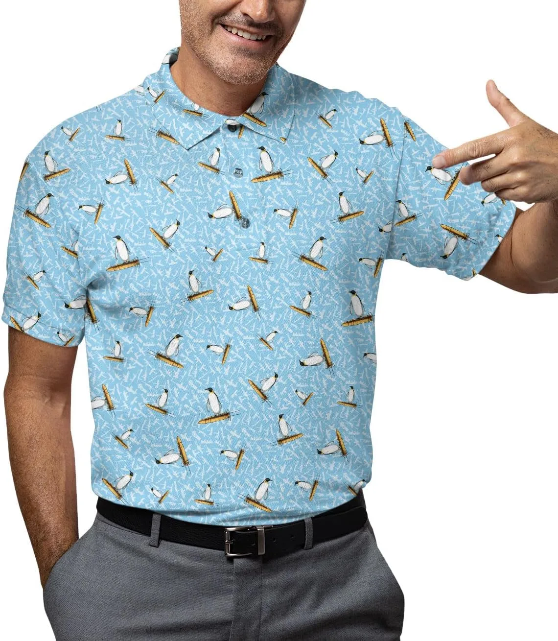 Golf Polo Shirts for Men Unisex Mens Polo Shirts Short Sleeve Mens Shirts Golf Shirts for Men