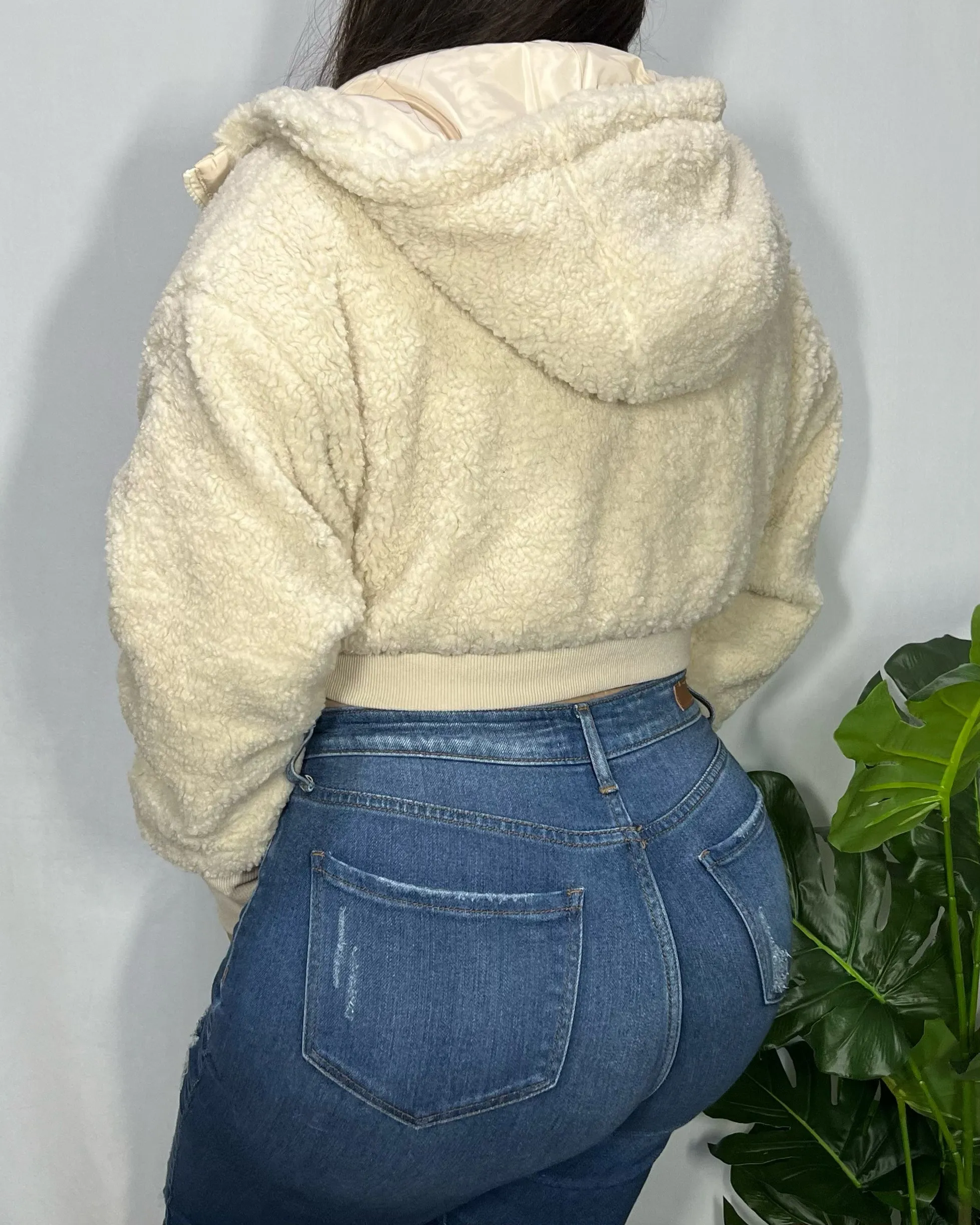Jaylin Fur Jacket (Sand)