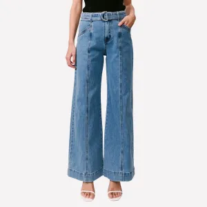 Mattea Wide Leg Jeans (Light)