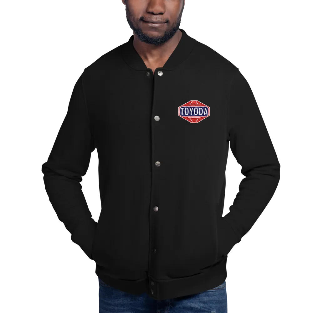 TOYODA Embroidered Champion Bomber Jacket