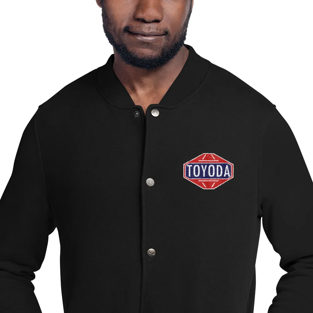 TOYODA Embroidered Champion Bomber Jacket