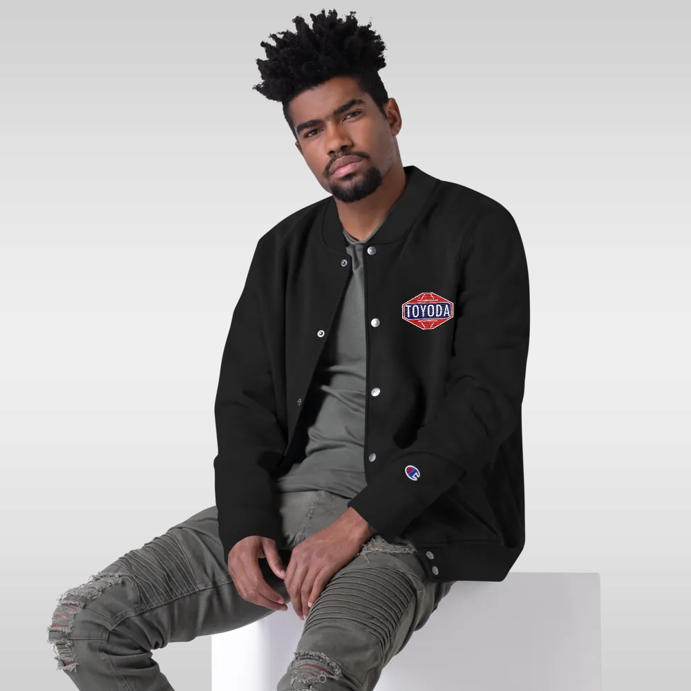 TOYODA Embroidered Champion Bomber Jacket