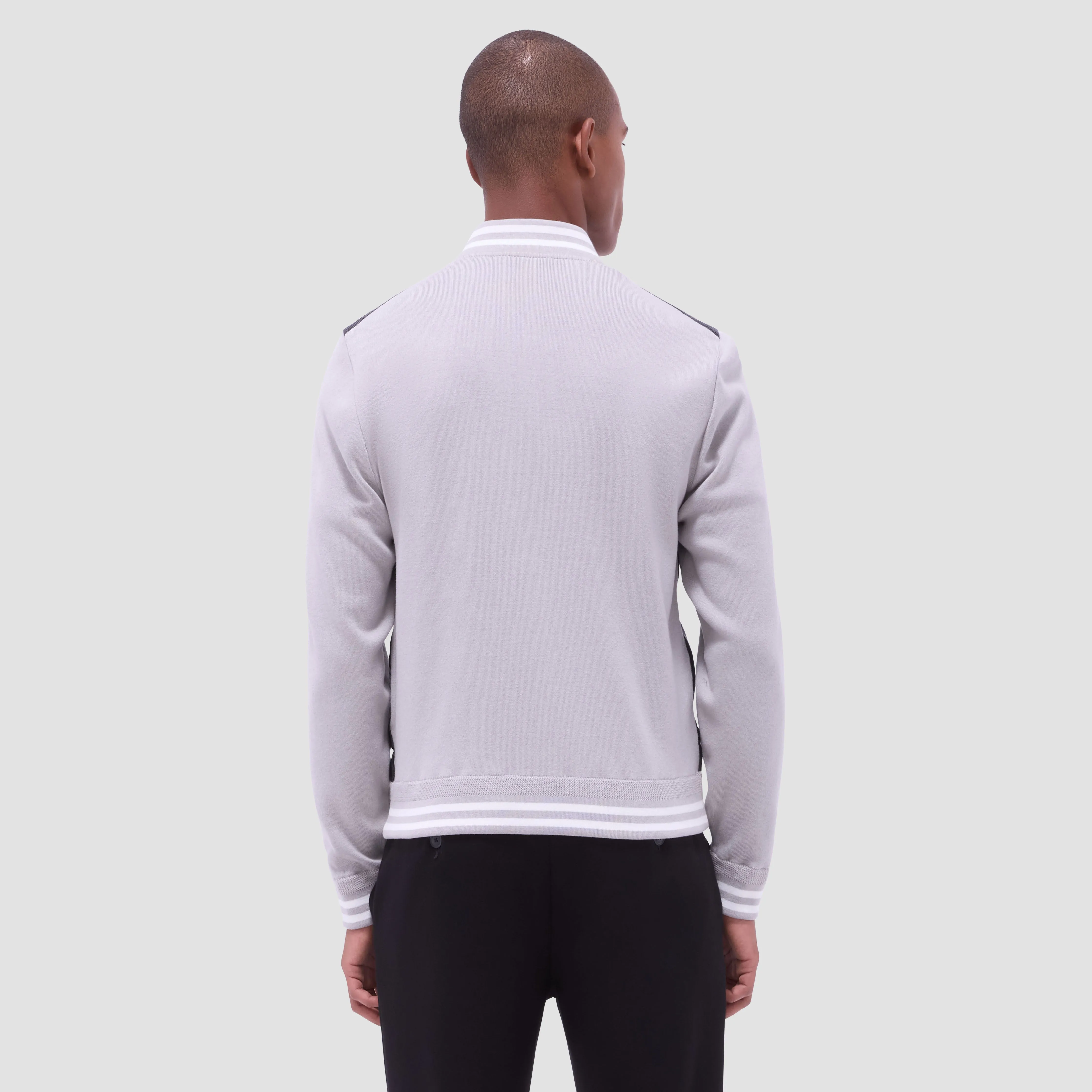 Varsity Hybrid Bomber Jacket